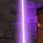Vibrant Purple Lightsaber from Blade & Sorcery: Nomad - The Old Republic Crystal Expansion