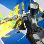 Jango Fett using a flamethrower in Marvel Rivals.
