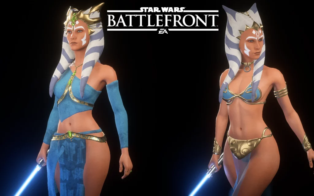 Explore the Ahsoka Tano Zygerrian Slave mod for Star Wars Battlefront II. A daring visual mod that reimagines a Clone Wars moment in stunning detail.