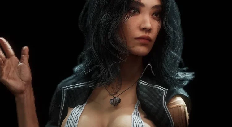 Lune in Expedition Curvy Outfit for Clair Obscur: Expedition 33 – detailed character model.