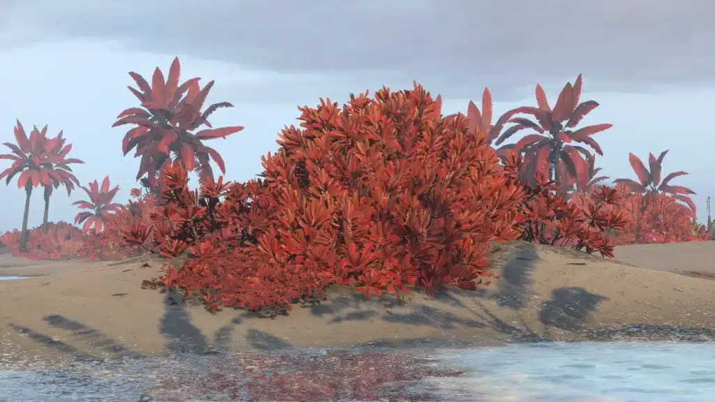 Red Scarif Overhaul terrain and foliage near shoreline