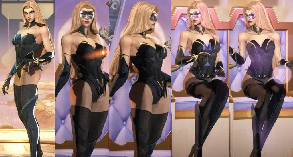 Masquerade-themed shots of Vampire Dagger in Marvel Rivals