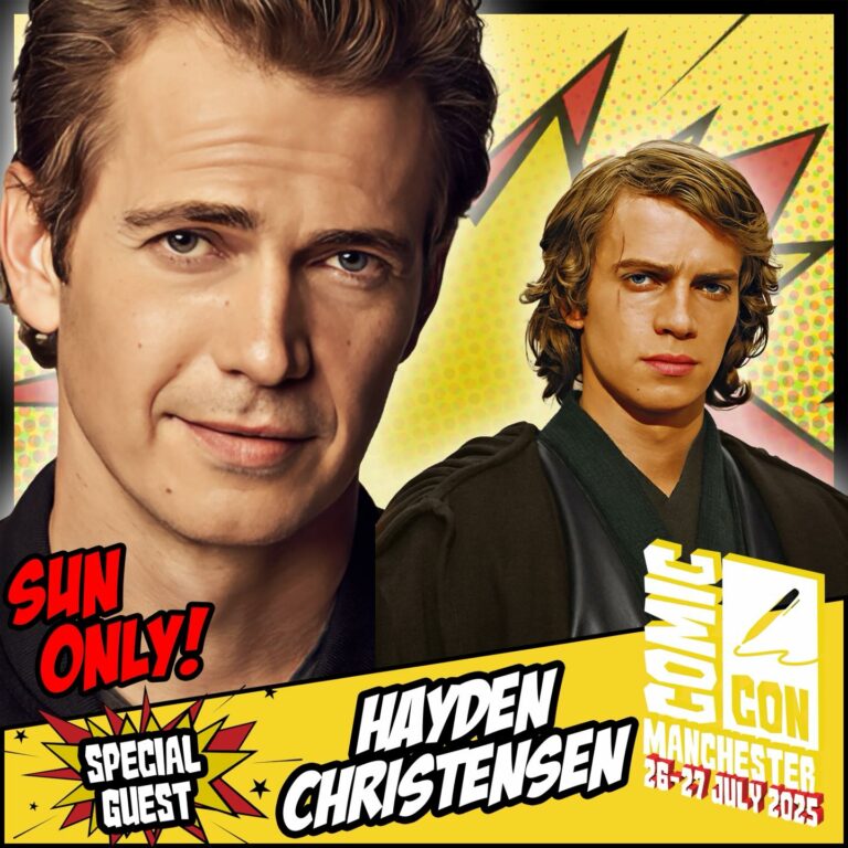 Hayden Christensen Is Coming to Comic Con Manchester 2025 – And Yes, That’s Really Happening
