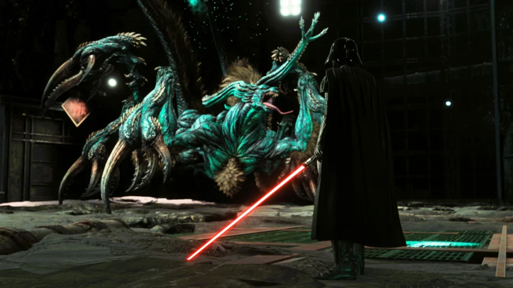 Experience the power of the Dark Side in Final Fantasy VII Rebirth with the Darth Vader Mod. Replace Sephiroth with the Sith Lord in stunning high-resolution detail.