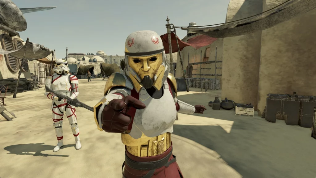 Bring Thrawn’s masked enforcer to Starfield with the Captain Enoch mod. Suit up in Star Wars style and rule the galaxy—Bethesda-style.