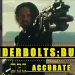 Close-up of Bucky Barnes in the MCU Thunderbolts Winter Soldier mod for Marvel Rivals