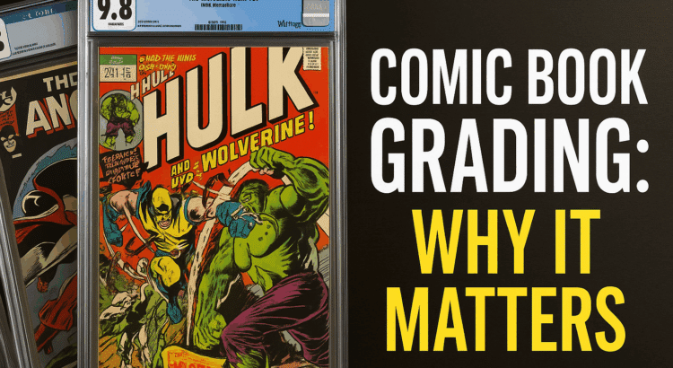 Three CGC-graded comics including The Incredible Hulk #181 slab with Wolverine debut, displayed on a dark surface.