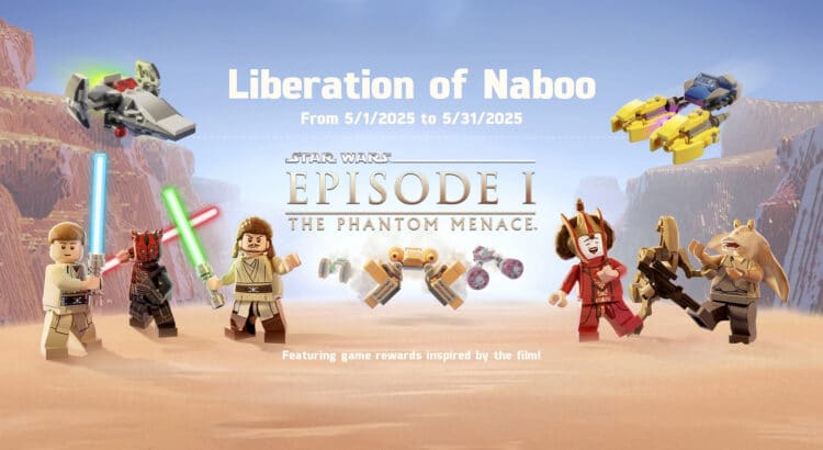 Don’t Miss the Final Hours of the Phantom Menace Event in LEGO Star Wars: Castaways