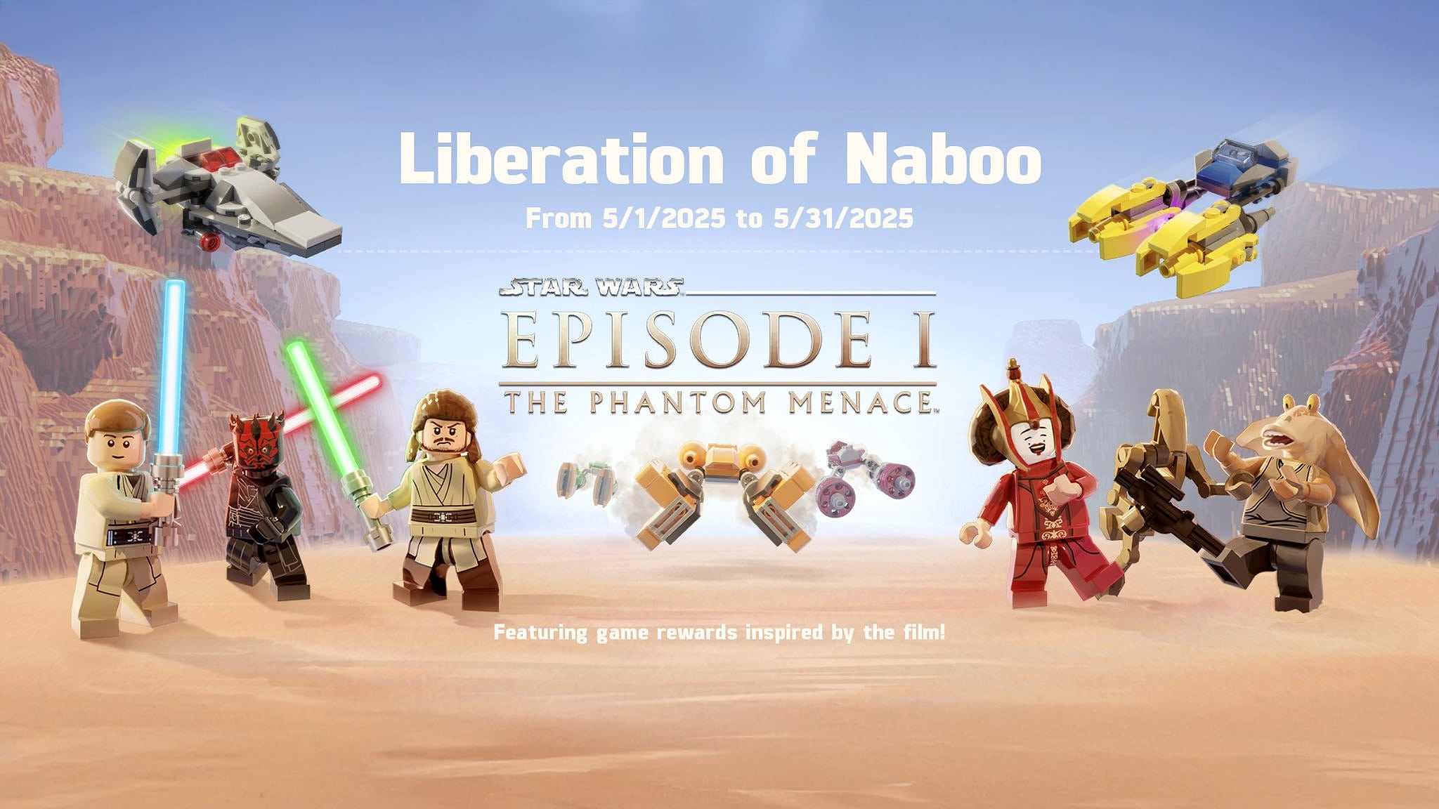 Don’t Miss the Final Hours of the Phantom Menace Event in LEGO Star Wars: Castaways