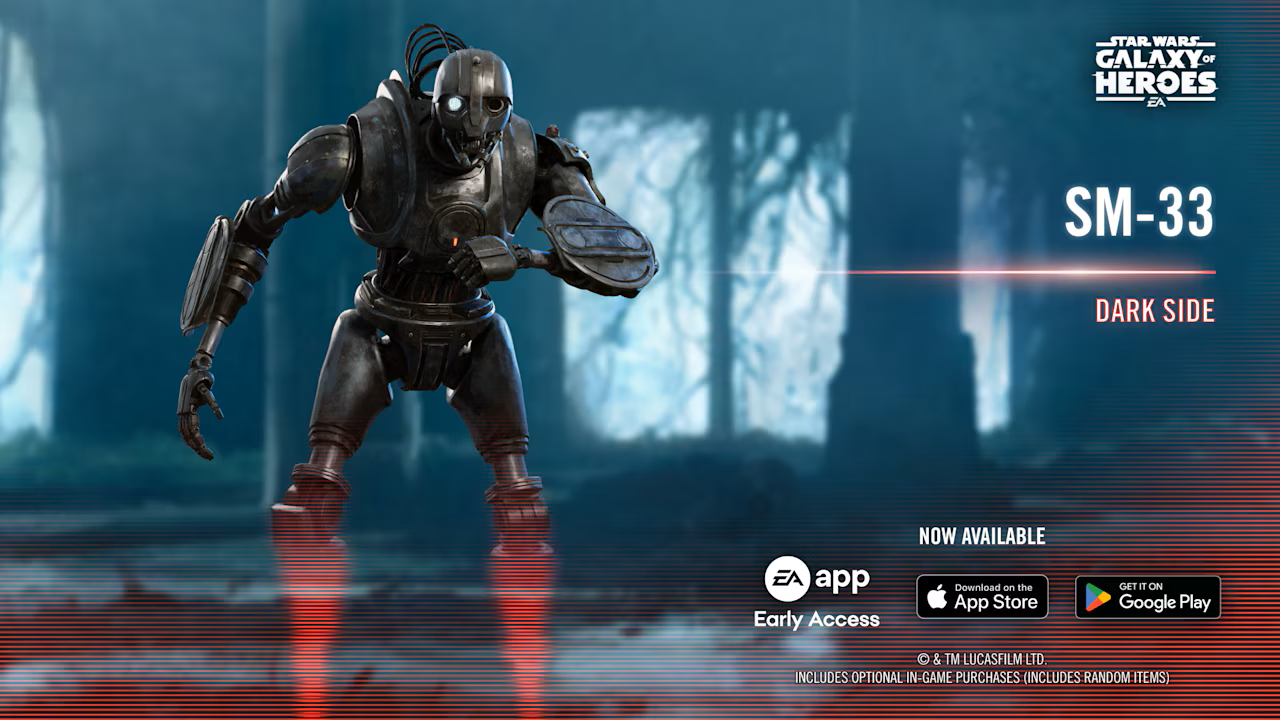 SM-33 Droid Kit Reveal in Star Wars: Galaxy of Heroes