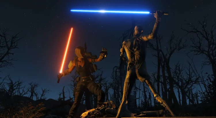 Fallout 4: Star Wars Lightsaber Mod – Unleash the Force in the Commonwealth