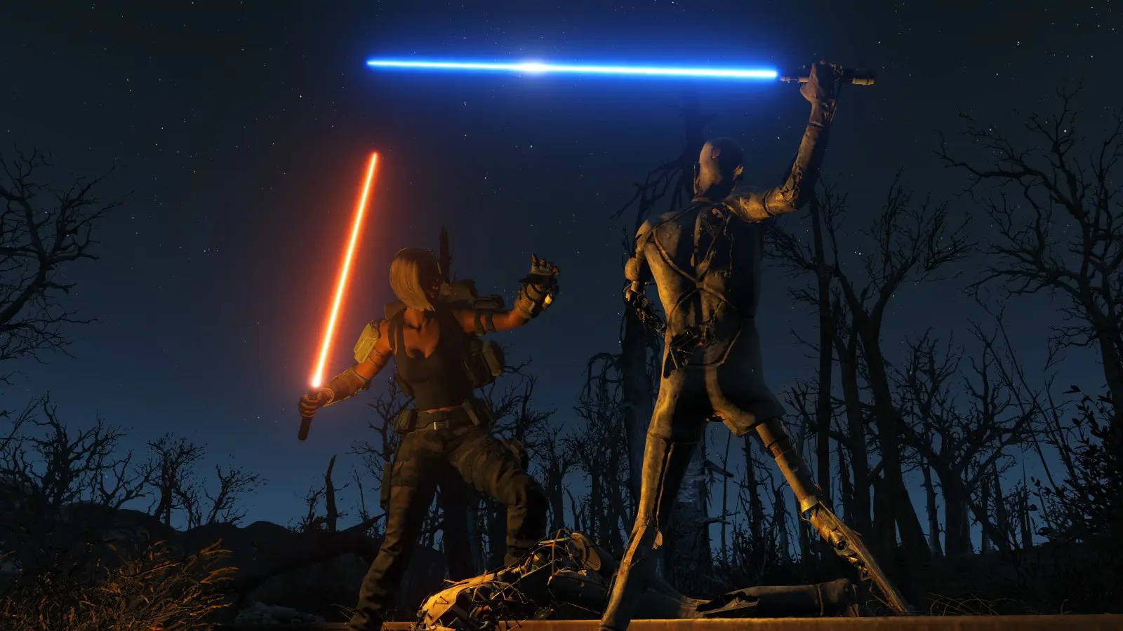 Fallout 4: Star Wars Lightsaber Mod – Unleash the Force in the Commonwealth
