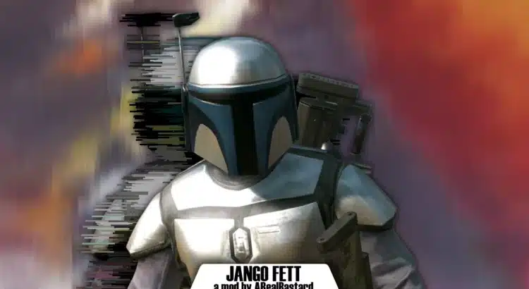 Jango Fett close-up in Metal Gear Solid V mod