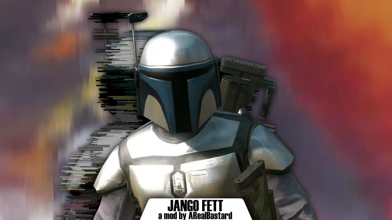 Jango Fett close-up in Metal Gear Solid V mod