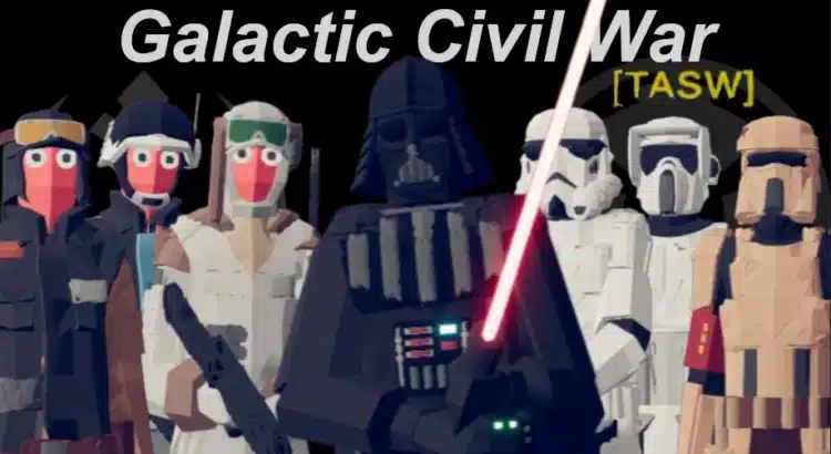 Darth Vader leads Star Wars character lineup in Totally Accurate Battle Simulator mod