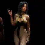 Female character in futuristic bikini mod for Clair Obscur