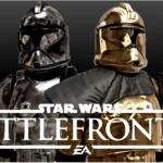 Chrome Clone and Bling Trooper posing like it’s payday