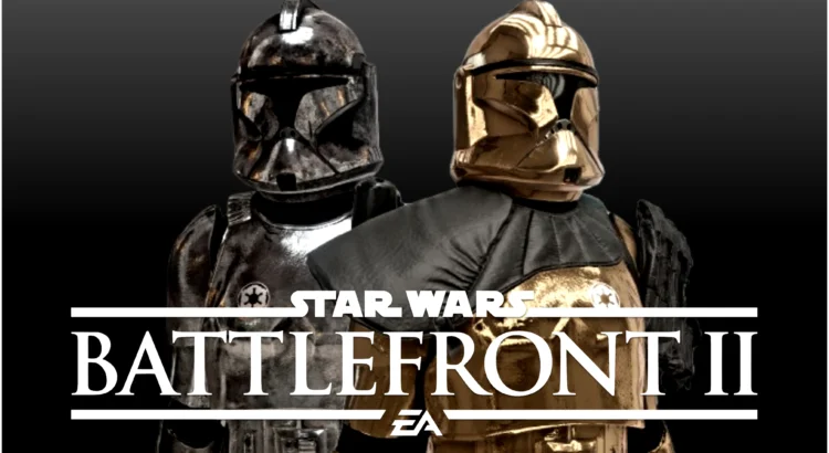 Chrome Clone and Bling Trooper posing like it’s payday