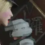 Captain Commander interacting with Shinra soldier in Final Fantasy VII Rebirth mod