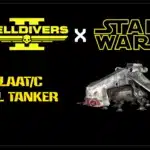 Helldivers 2 Star Wars LAAT-C Oil Tanker mod showcase image