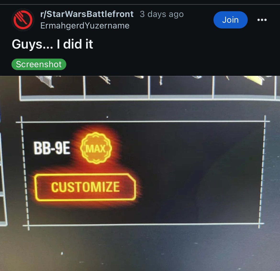 Star Wars Battlefront II BB-9E rolling into combat during multiplayer match