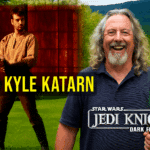 Jason Court then and now as Kyle Katarn in Jedi Knight: Dark Forces II promotional image