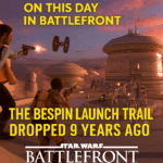 Star Wars Battlefront Bespin launch trailer anniversary graphic