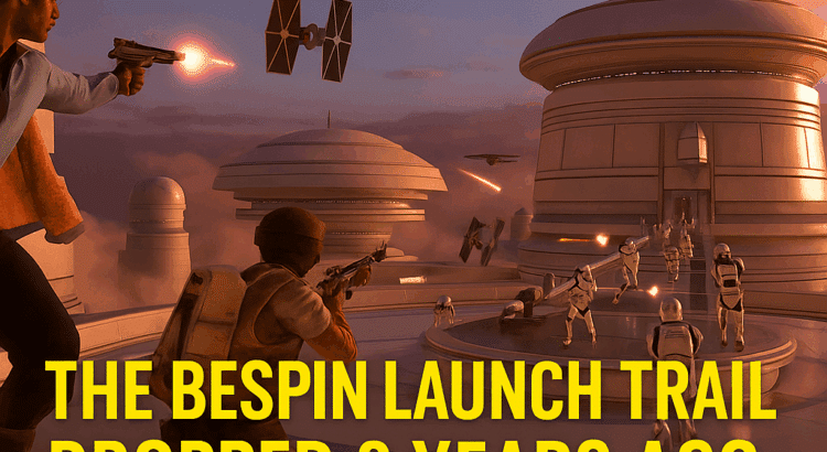 Star Wars Battlefront Bespin launch trailer anniversary graphic