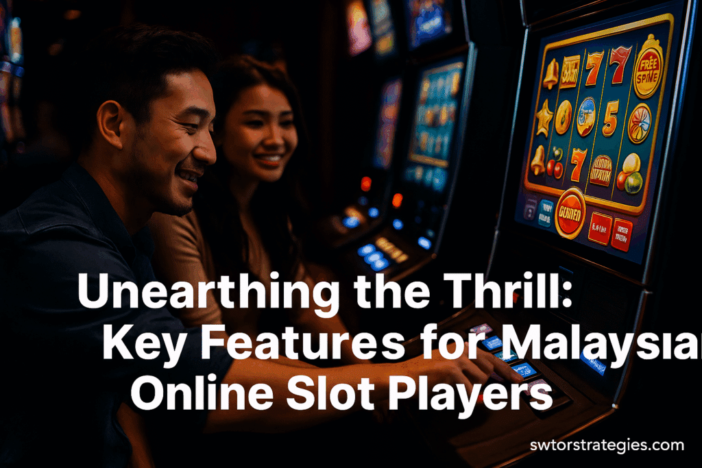 Real people playing online slots at a Malaysian casino