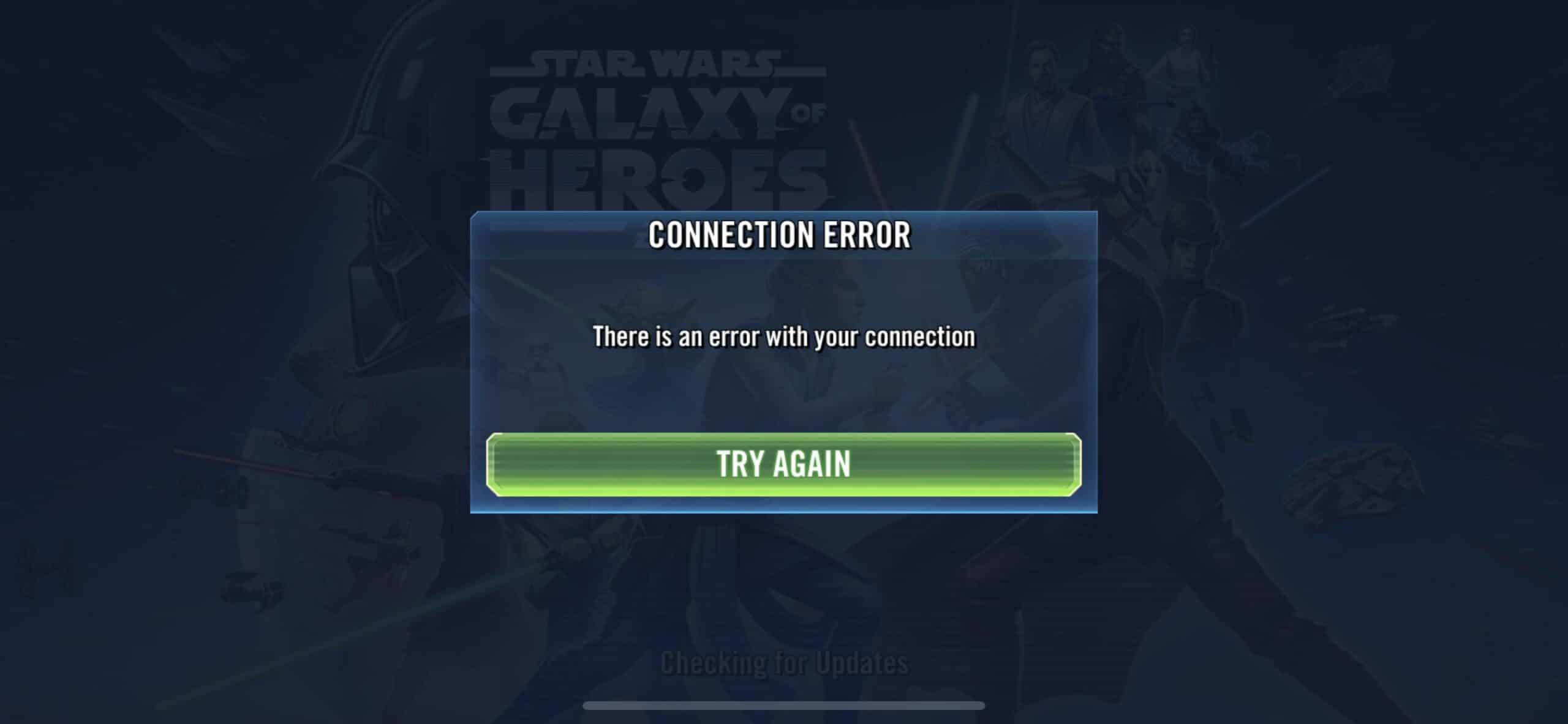 Connection Lost in a Galaxy Far, Far Away