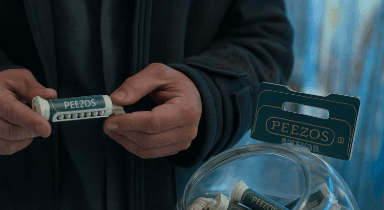 Cassian Andor holding greeny-green Peezos in Andor Season 2 Episode 4