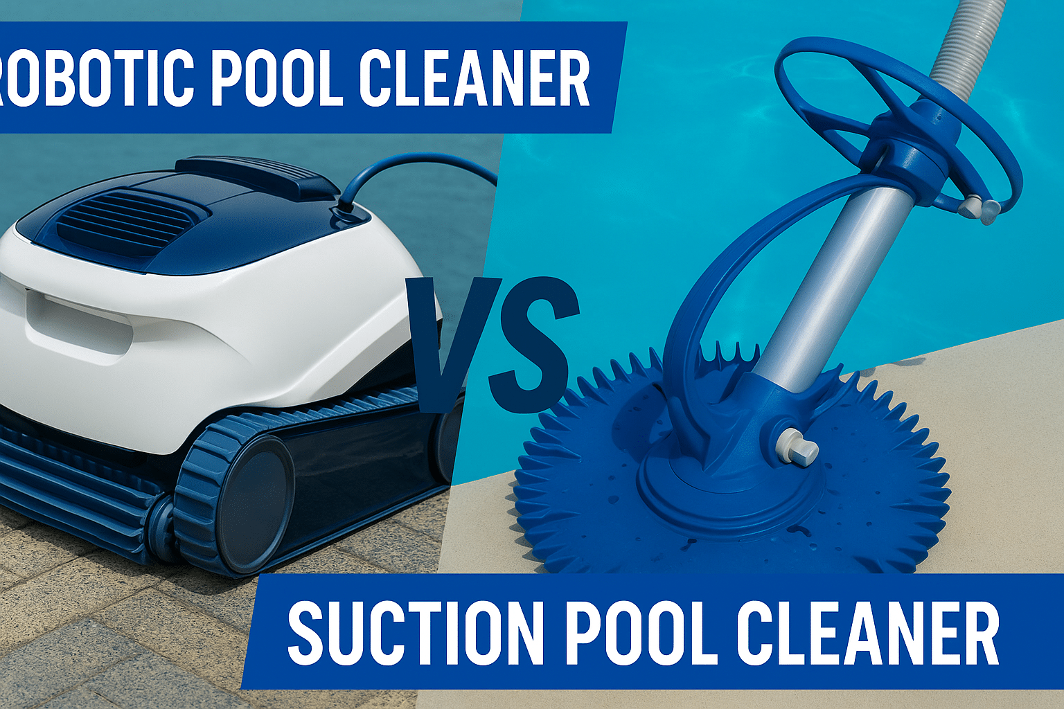 Robot Pool Cleaner: Comparing Robotic vs. Suction-Side Pool Cleaners