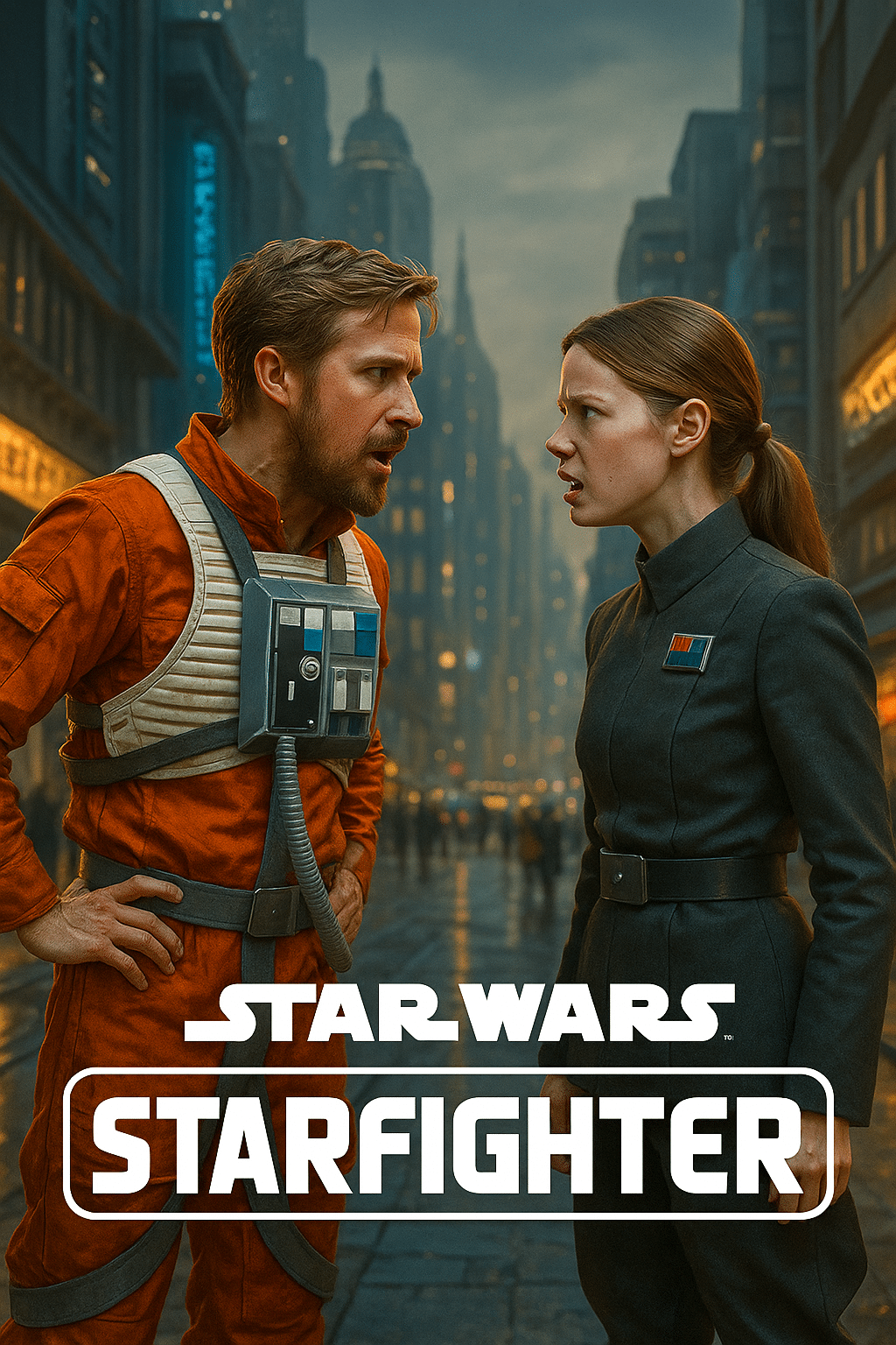 Star Wars: Starfighter – Ryan Gosling and Mia Goth Concept Art