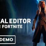 Ahsoka Tano in Unreal Editor for Fortnite tech demo at State of Unreal 2025