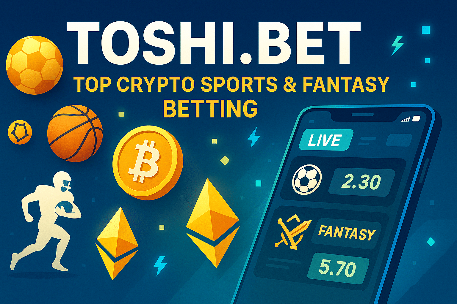 Toshi.bet: Top Crypto Sports & Fantasy Betting Site with Best Odds