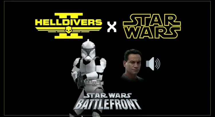 Helldivers 2 meets Star Wars with Clone Trooper and Battlefront crossover