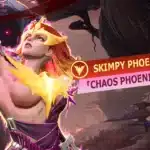 Skimpy Chaos Phoenix mod skin for Jean Grey in Marvel Rivals