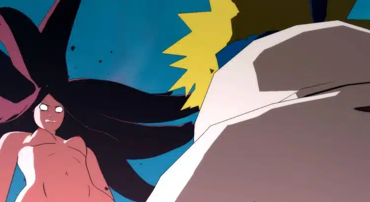 Nude Kushina Uzumaki confronts Minato in dramatic transformation scene