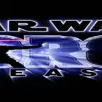 Star Wars: The Force Unleashed logo with Starkiller silhouette and red lightsaber