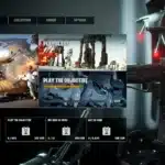 Star Wars Battlefront II Quick Match screen with clone troopers and objectives