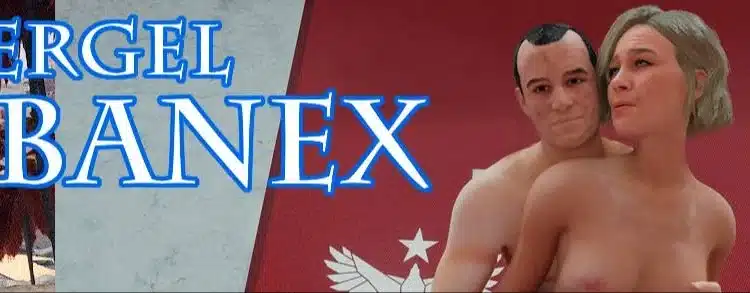 Gergel Ebanex mod banner with nude NPCs in Starfield
