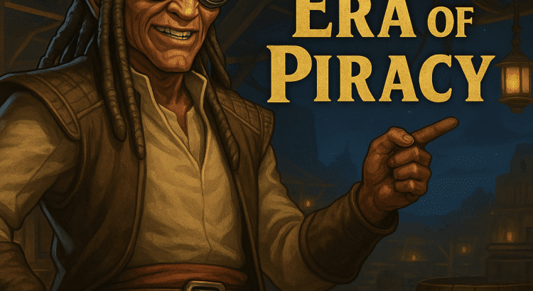 Hondo Ohnaka promoting the Star Wars: Galaxy of Heroes Era of Piracy event