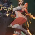 Dagger Body Reshape mod in Marvel Rivals showcasing reimagined curves and fantasy-style armor.
