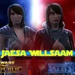 Jaesa Willsaam mod comparison between light side and dark side in SWTOR