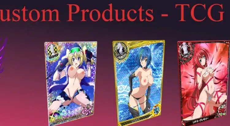 Custom NSFW trading cards pack for Supermarket Together mod