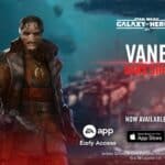 Vane from Star Wars: Galaxy of Heroes with Dark Side label
