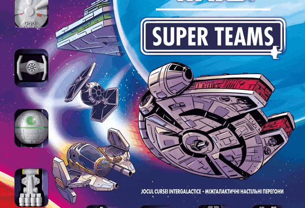 Star Wars Super Teams square board game cover art