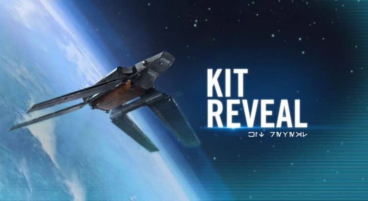 Star Wars Galaxy of Heroes Rogue One ship kit reveal promotional artwork.