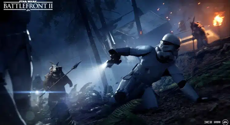 Star Wars Battlefront II Another Night on Endor