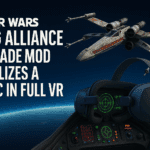 Star Wars X-Wing Alliance VR Upgrade Mod cockpit battle scene